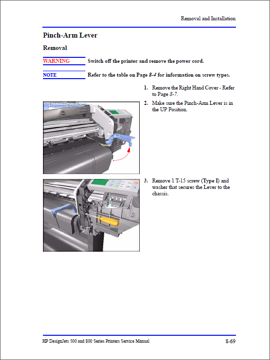 HP Designjet 500 500ps 800 800ps Service Manual-4